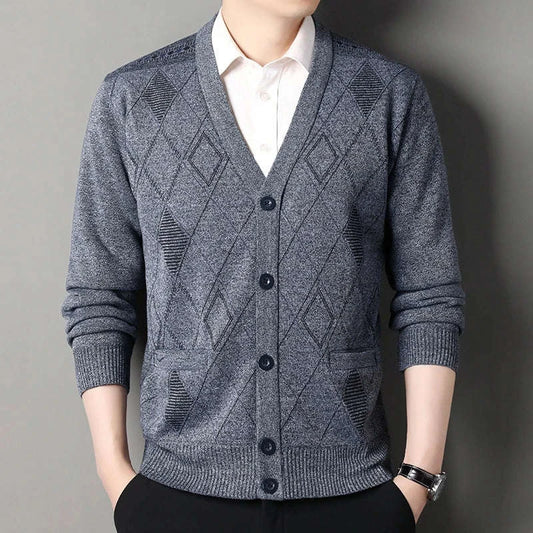 V-Neck Button Knit Cardigan Koala Sydney