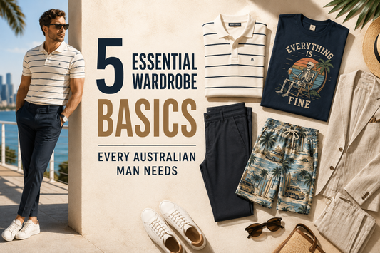 5 Essential Wardrobe Basics Every Australian Man Needs