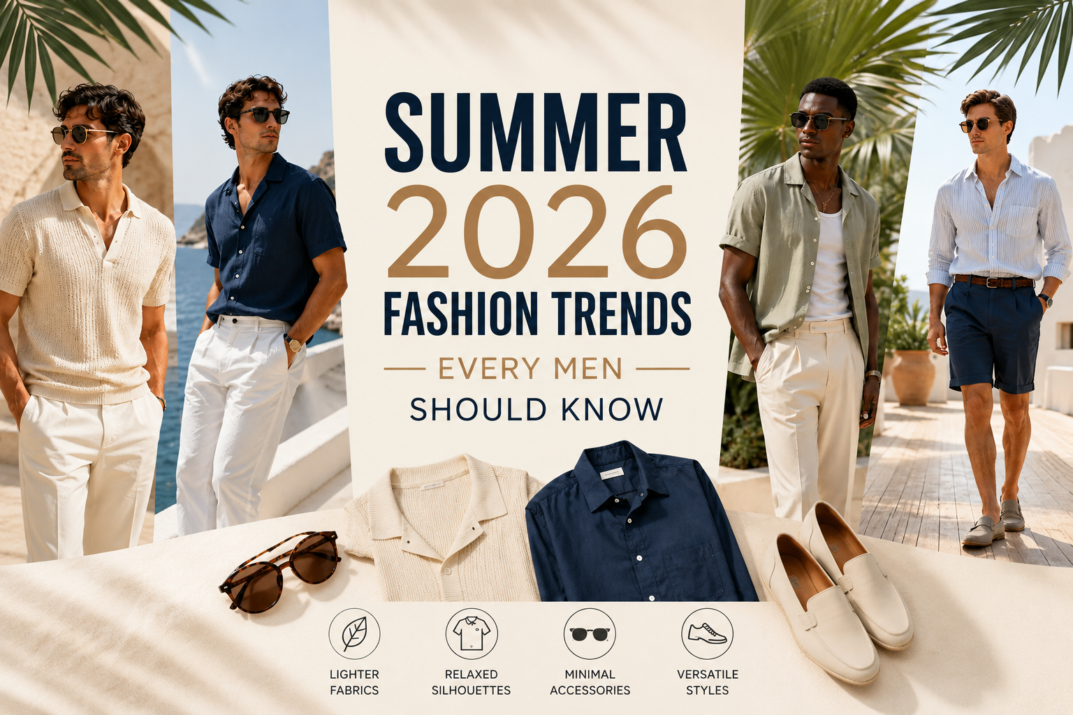 Summer 2026 Fashion Trends Every Man Should Know