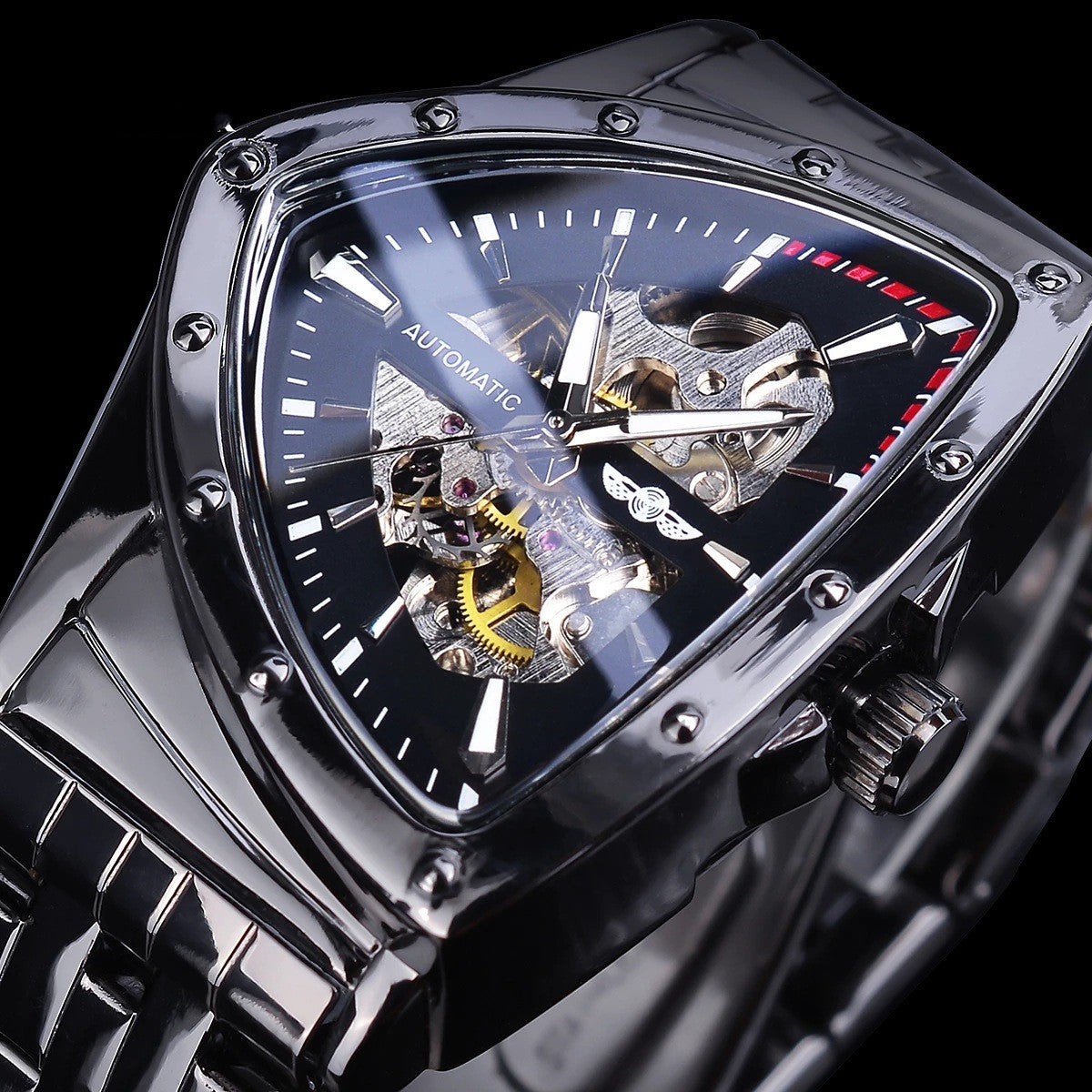 Men's Fashion Hollow Mechanical Watch