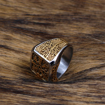 Men's Tree of Life Ring