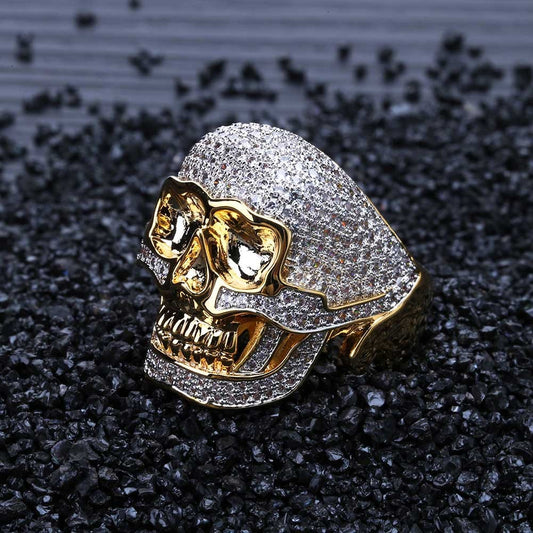 Men's Retro Skull Domineering Ring