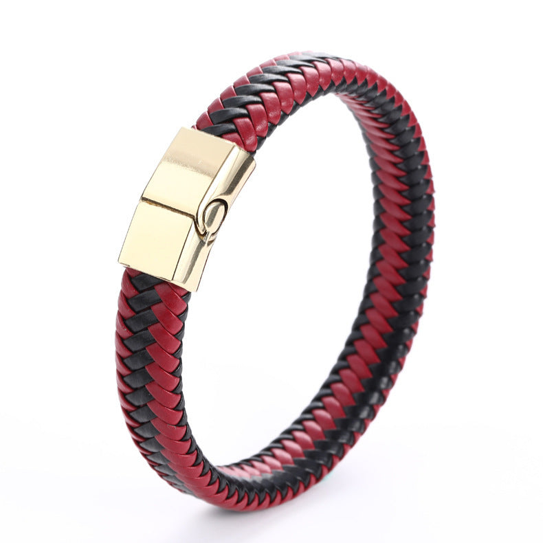 Men's Vintage Handmade Leather Bracelet