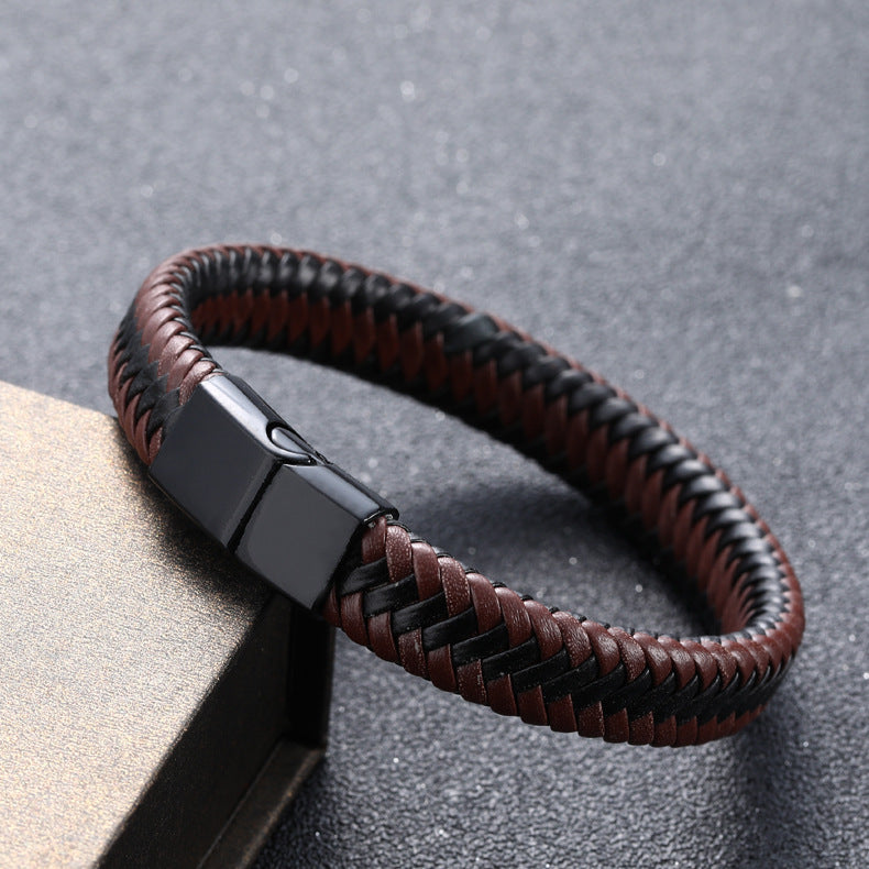 Men's Vintage Handmade Leather Bracelet