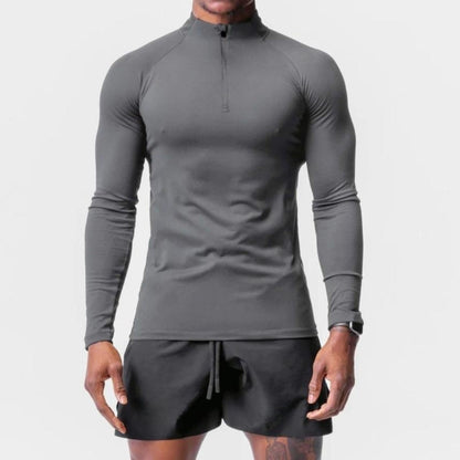 Sports Casual Quick-drying Workout Clothes Men's Running Long Sleeve T-shirt