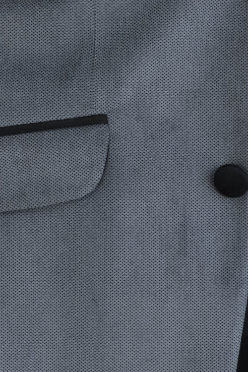 Pocket Flap Rigging Velvet Grey Jacket-Wessi