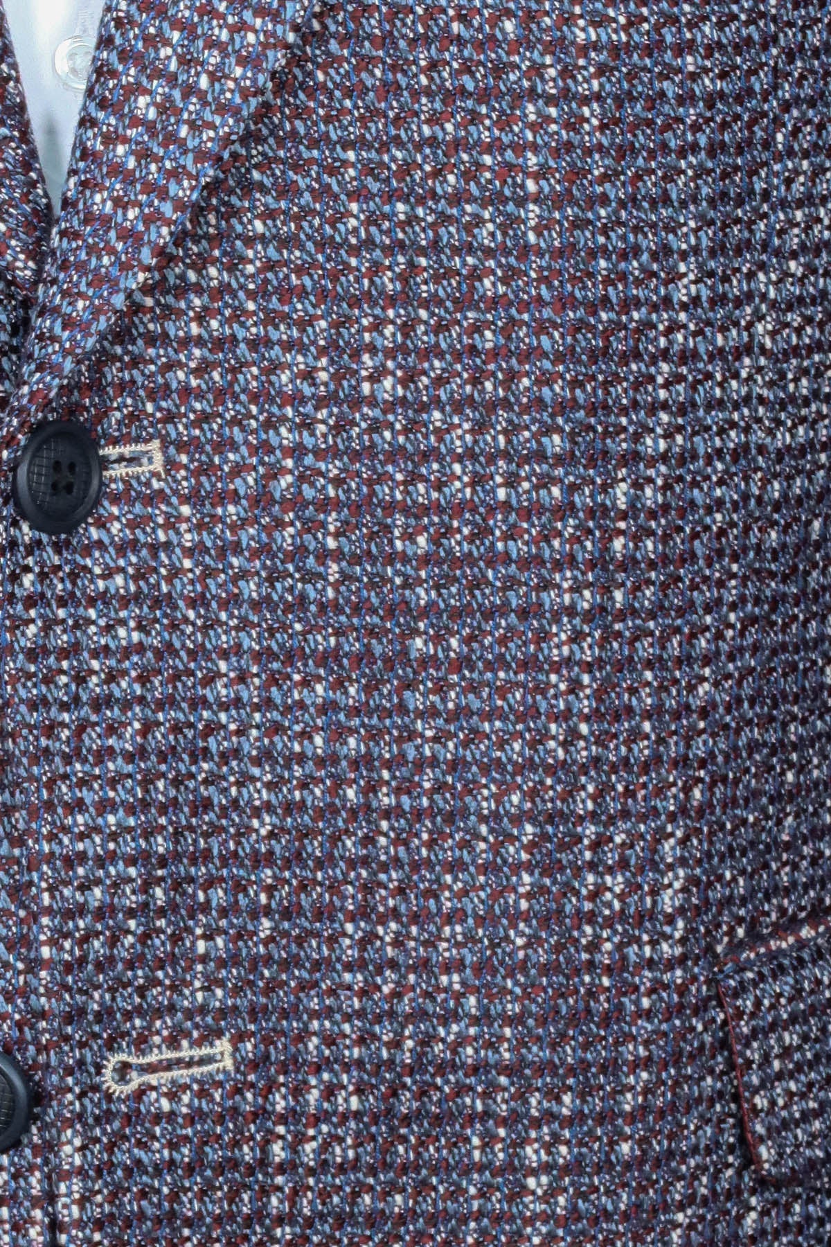 Slim Fit Patterned Sport Purple Men Blazer - Wessi