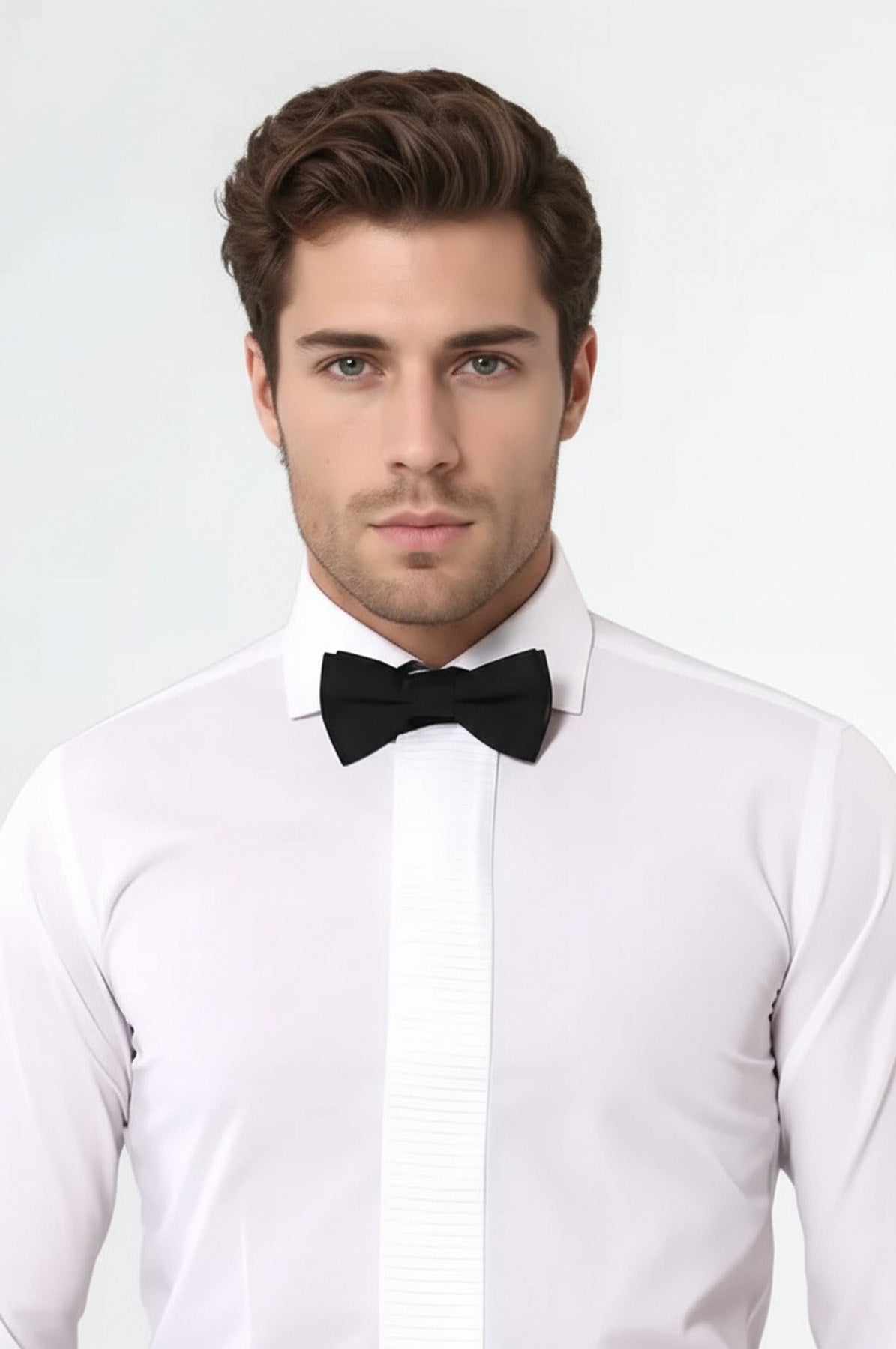 White Tuxedo Shirt | Wessi