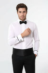 White Tuxedo Shirt | Wessi