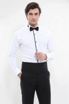 Cream Tuxedo Shirt - Wessi