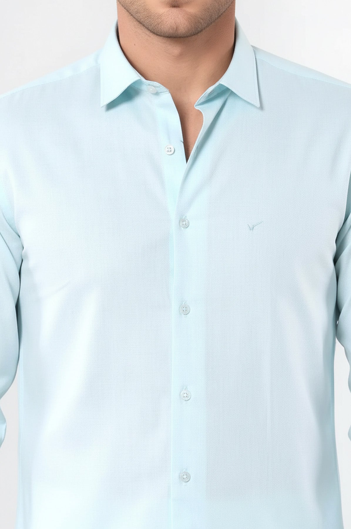 Oxford Patterned Green Shirt - Wessi