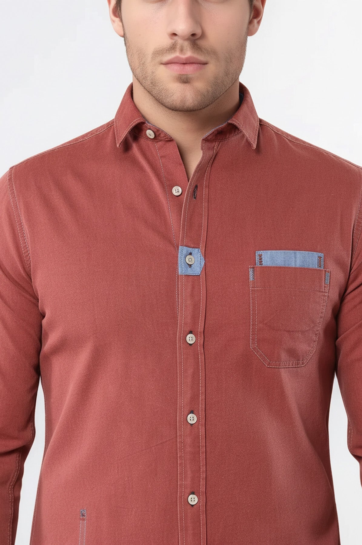 Light Burgundy Shirt - Wessi