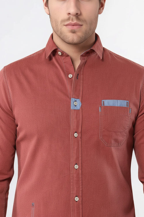Light Burgundy Shirt - Wessi
