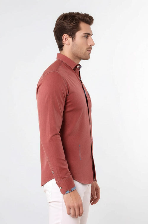Light Burgundy Shirt - Wessi