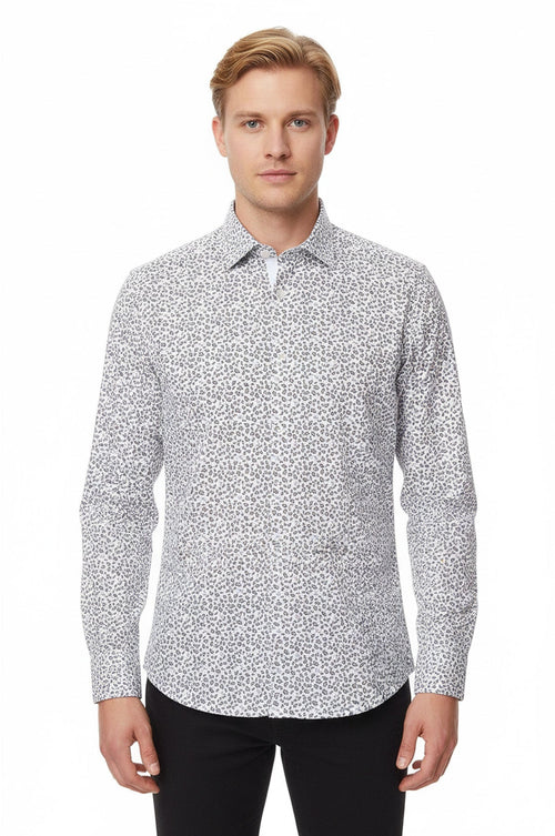 Slim Fit Patterned Shirt | Wessi