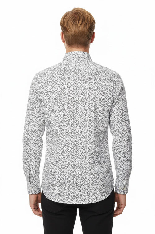 Slim Fit Patterned Shirt | Wessi