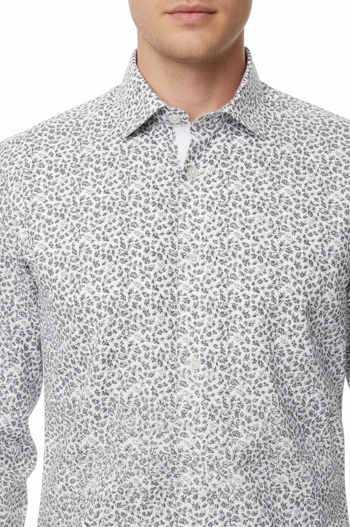 Slim Fit Patterned Shirt | Wessi