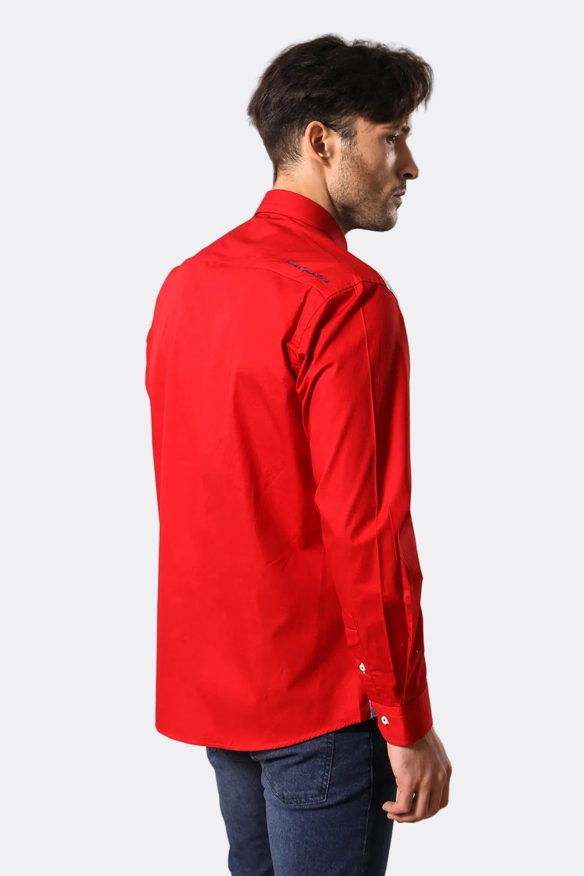 Cruise Yachting Crested Red-White Shirt-Wessi
