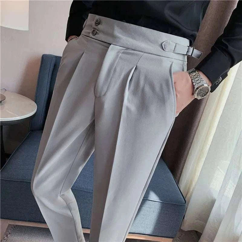High-waist Trousers Men Formal Pants Koala Sydney 
