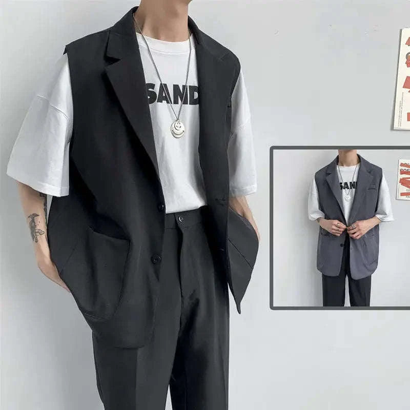 Men's Modern Relaxed Fit Suit Vest Koala Sydney 