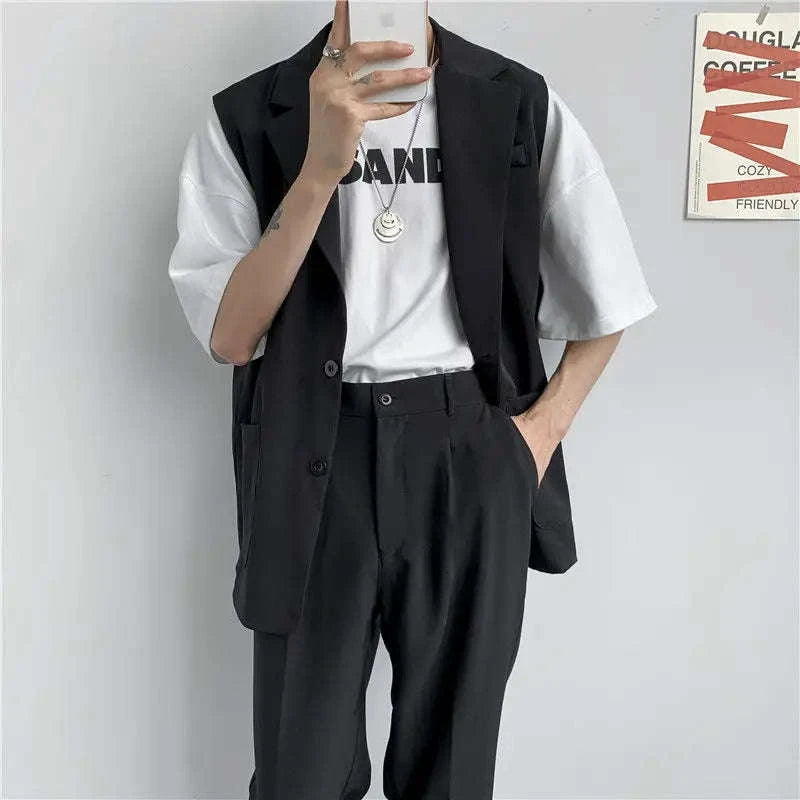 Men's Modern Relaxed Fit Suit Vest Koala Sydney 