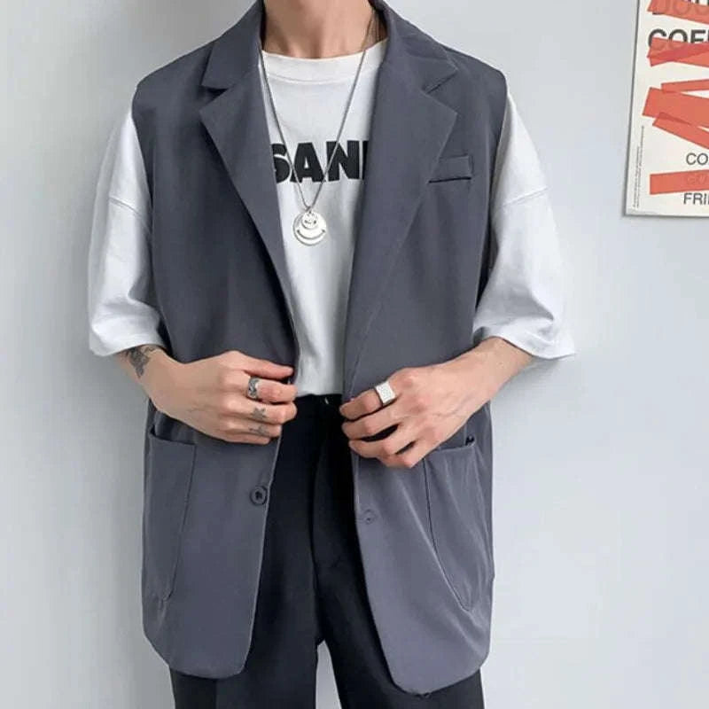 Men's Modern Relaxed Fit Suit Vest Koala Sydney 