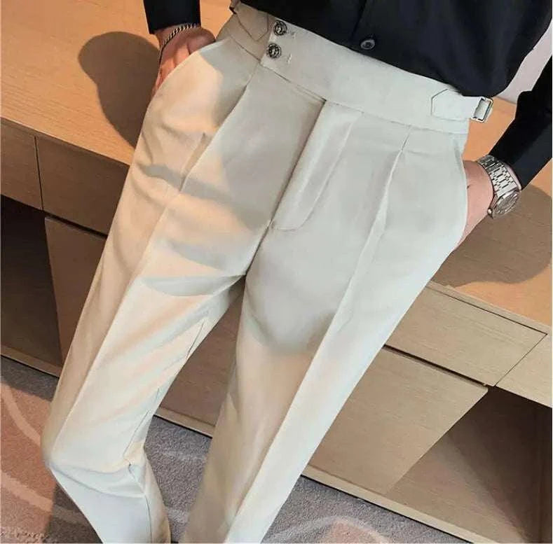 High-waist Trousers Men Formal Pants Koala Sydney 
