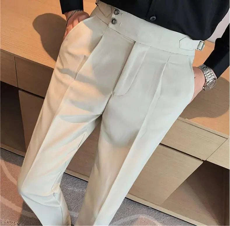 High-waist Trousers Men Formal Pants Koala Sydney 