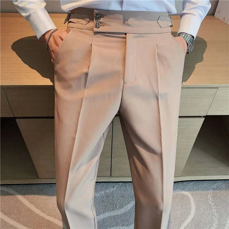 High-waist Trousers Men Formal Pants Koala Sydney 