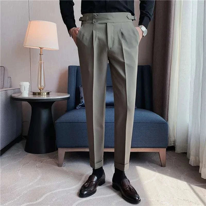 High-waist Trousers Men Formal Pants Koala Sydney 