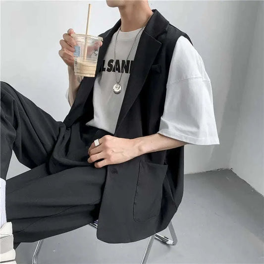 Men's Modern Relaxed Fit Suit Vest Koala Sydney 