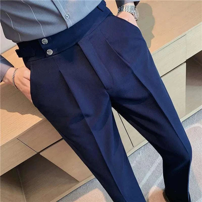High-waist Trousers Men Formal Pants Koala Sydney 