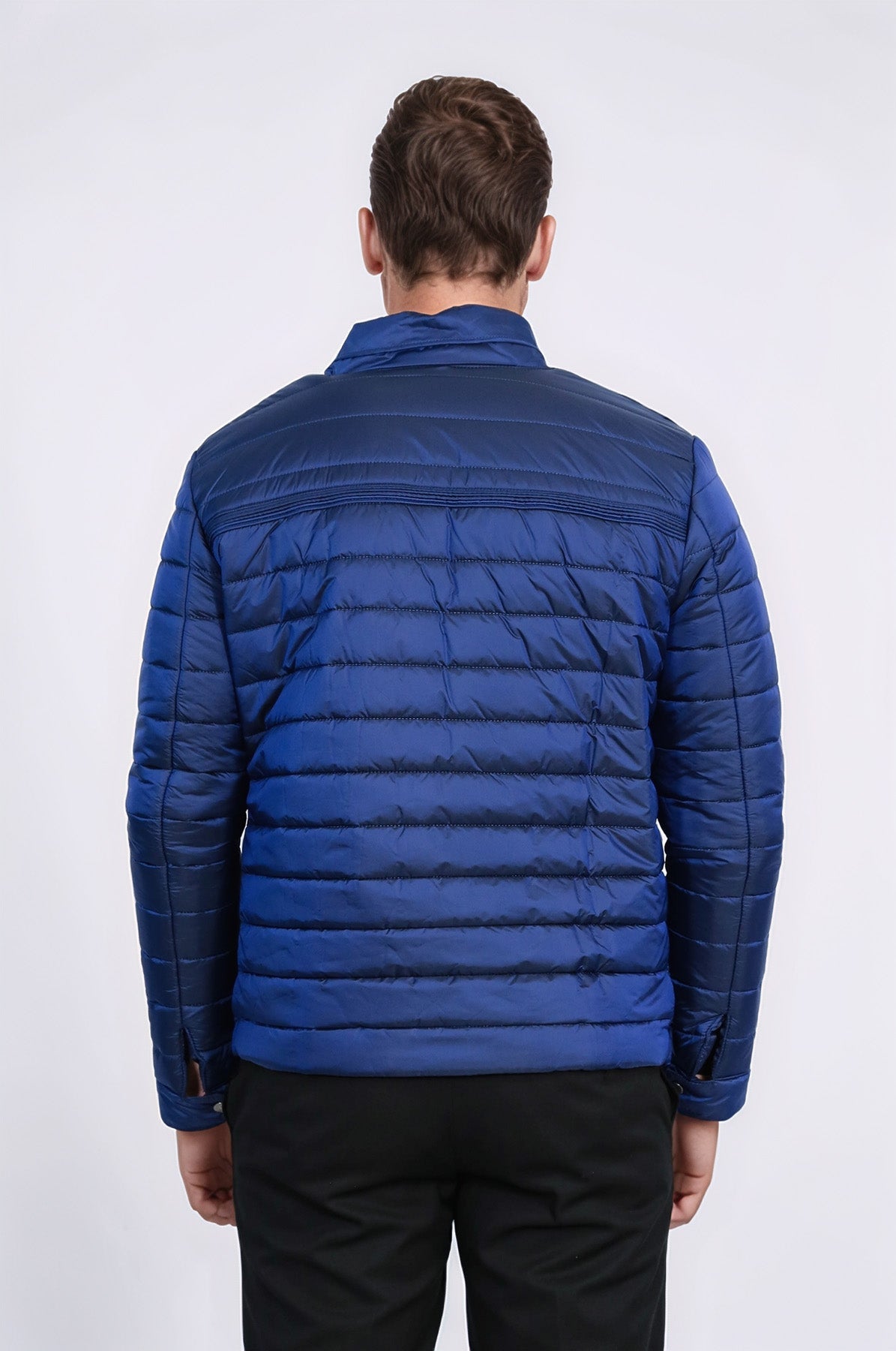 Sax Blue Down Men Coat - Wessi
