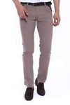 Gabardin Beige Men Pants - Wessi