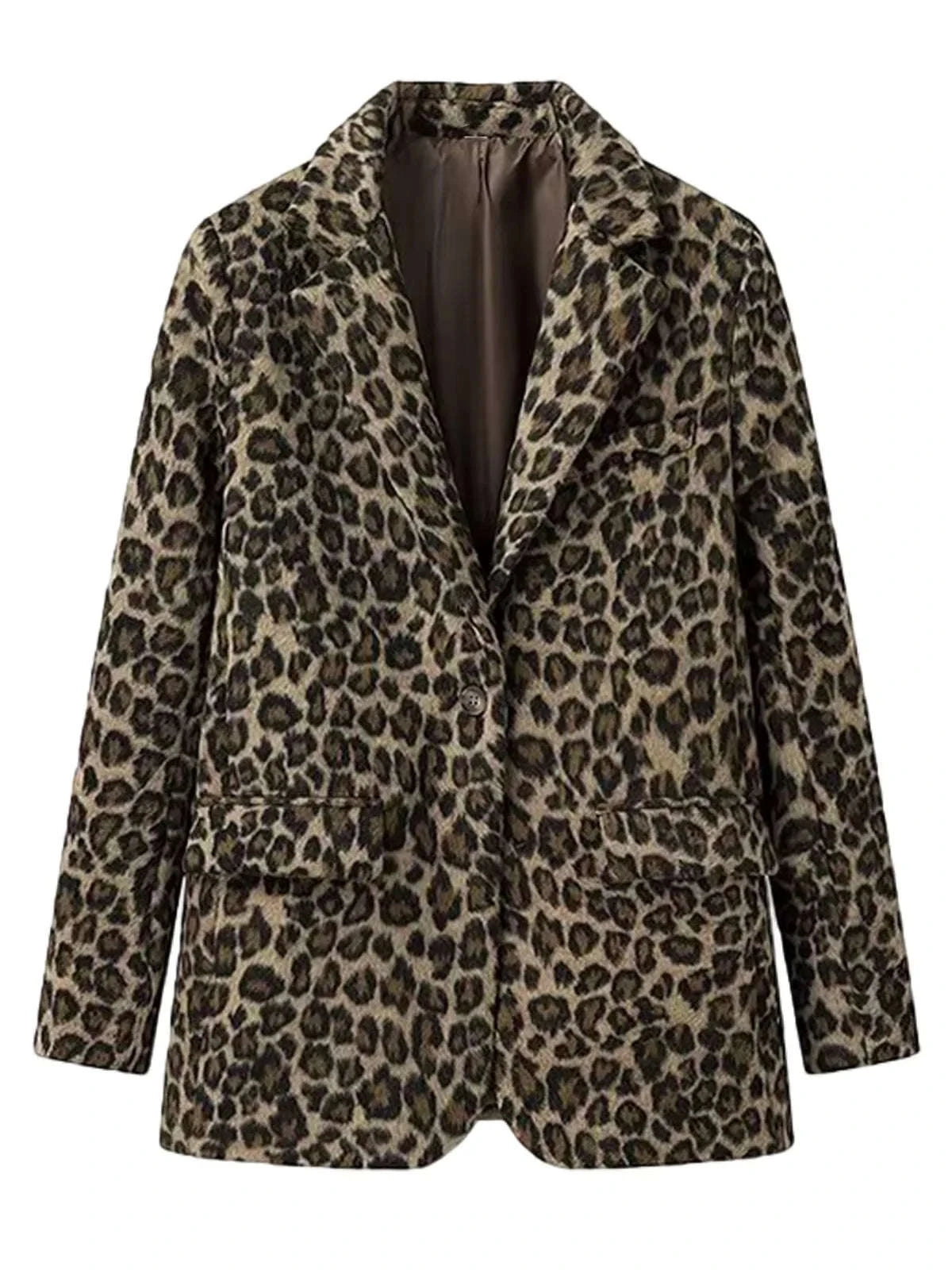 Men's Luxury Leopard Print Blazer Slim Fit Single-Breasted Koala Sydney 