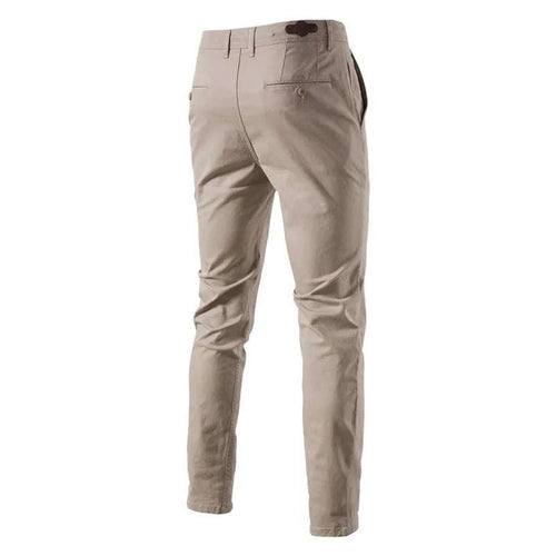 Classic Cotton Slim-Fit Trousers Koala Sydney 
