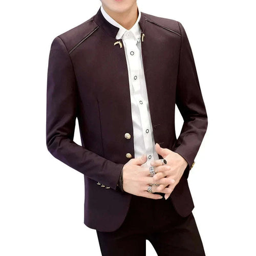 Men’s Casual Stand Collar Blazer Koala Sydney 