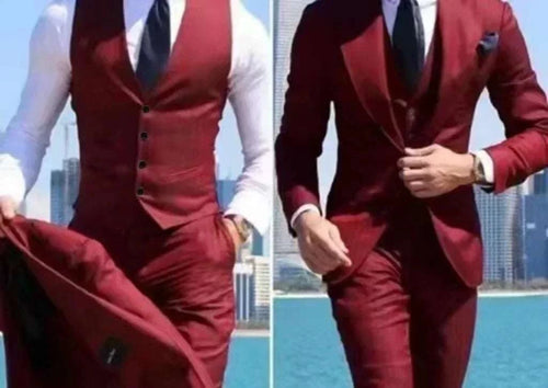 Men's 3-Piece Slim Fit Suit Set Koala Sydney 