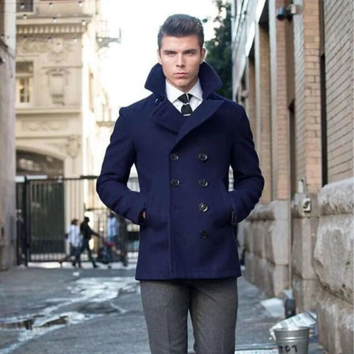 Coat, Suit Jacket Woolen, Double Breasted, Elegant Suits for Men Koala Sydney 