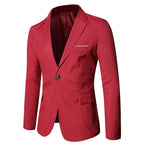 Men’s Trendy Slim Fit Business Blazer