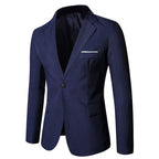 Men’s Trendy Slim Fit Business Blazer