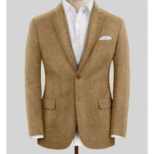 Men's Wool Blazer Single Breasted Slim Fit Suit Jacket Koala Sydney 