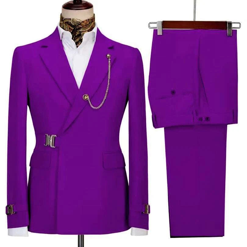 Men's 2-Piece Slim Fit Suit Set Koala Sydney 