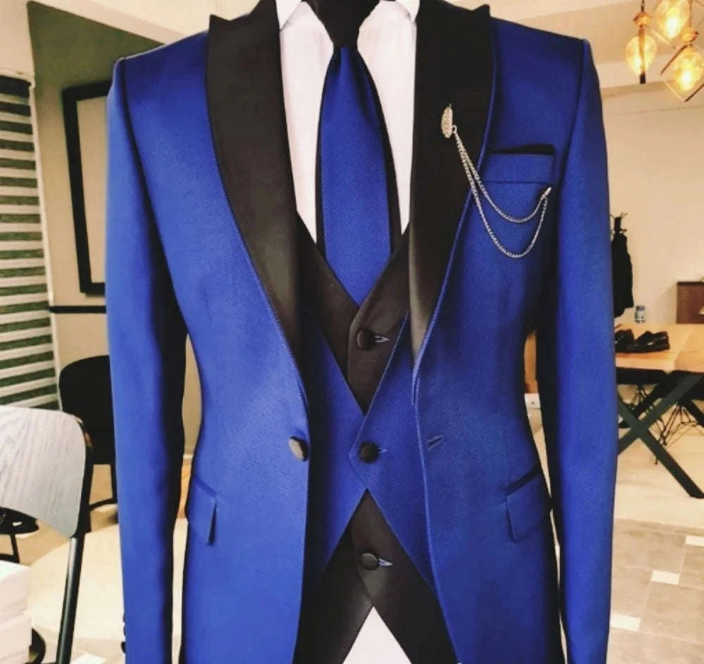Men’s Slim-Fit Formal Suit Set – 3-Piece Koala Sydney 