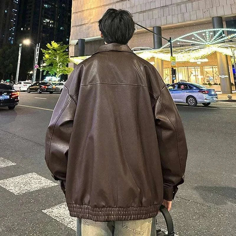 Youth Fashion Men's PU Leather Jacket Koala Sydney 