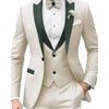 Men's 3-Piece Jacquard Business Casual Suit Set Koala Sydney 