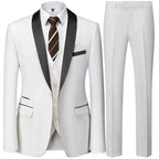 Men's 3-Piece Slim Fit Tuxedo Suit Set Koala Sydney 