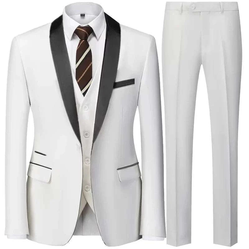 Men's 3-Piece Slim Fit Tuxedo Suit Set Koala Sydney 