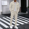 Men's Casual Two-Piece Waffle Texture Suit Koala Sydney 