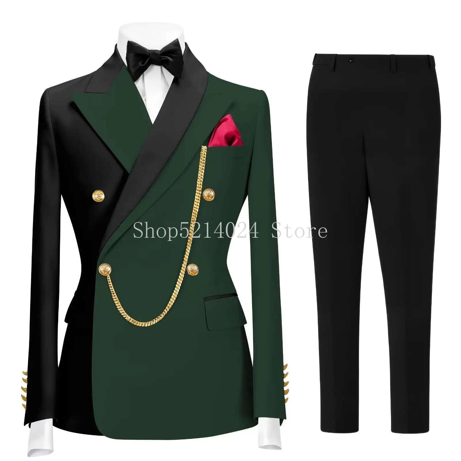 Men's Slim Fit 2-Piece Business & Formal Suit Koala Sydney 